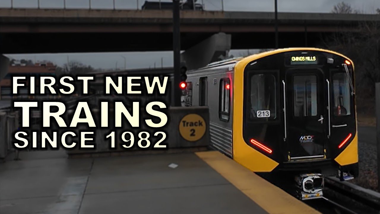Baltimore Finally has New Subway Trains