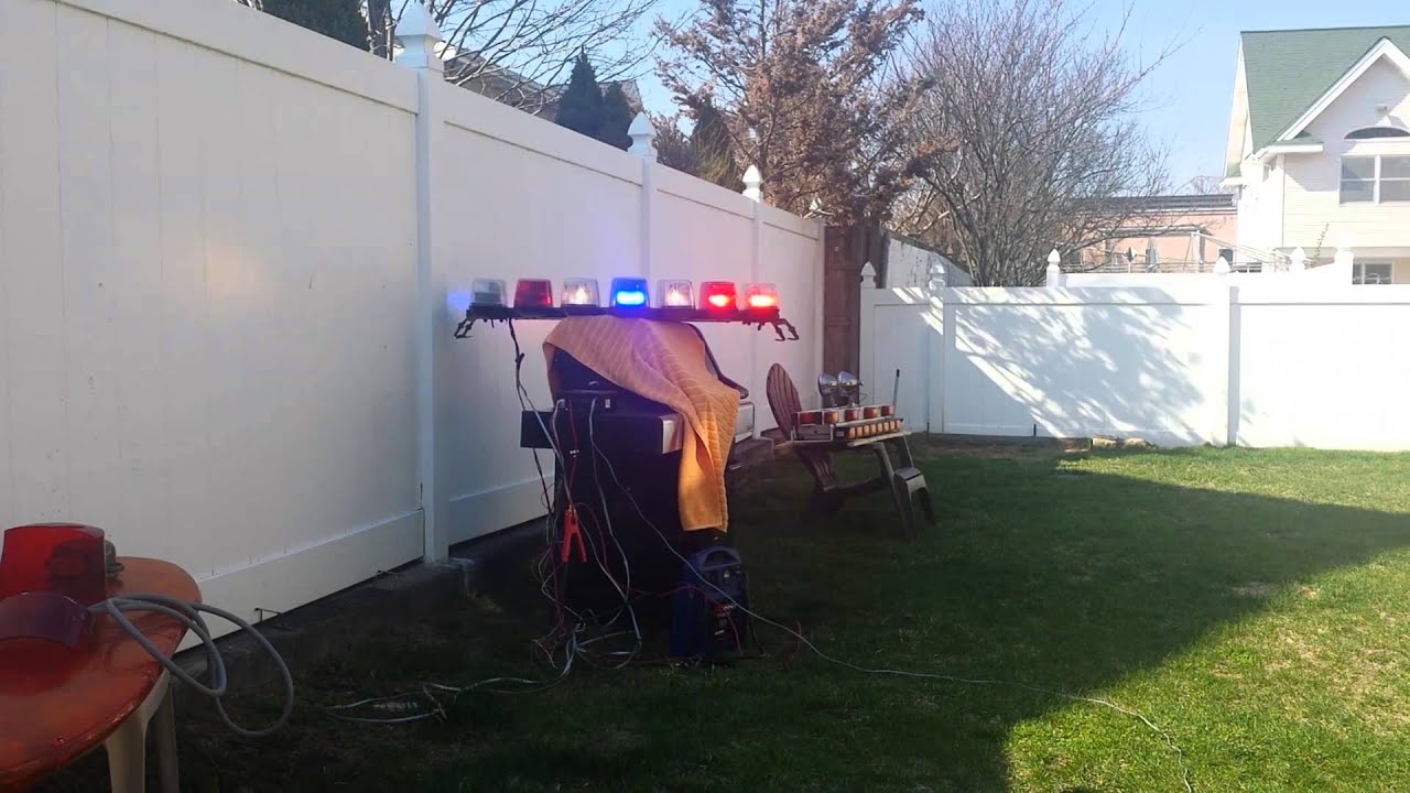 Federal signal vision SL led Lightbar front