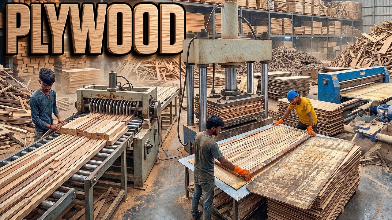 From Raw Wood to Plywood: The Complete Making Process