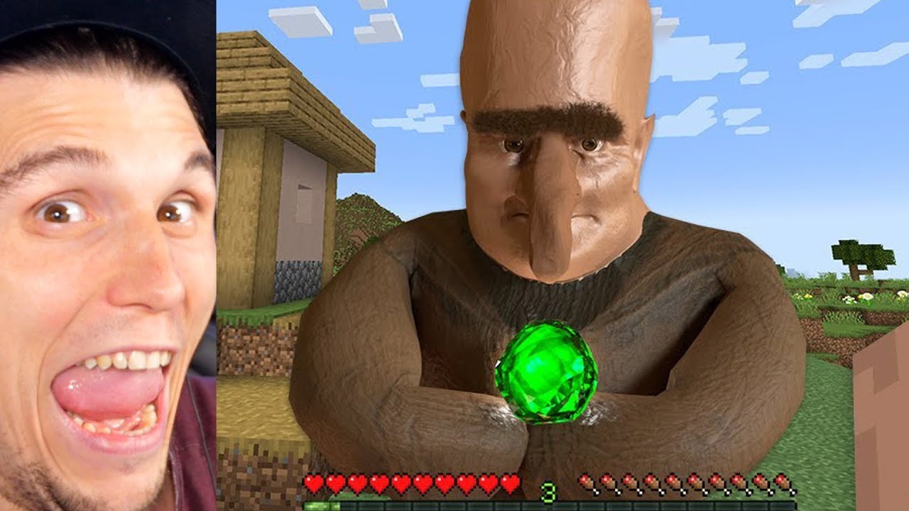 Paluten REAGIERT auf ULTRA REALISTISCHEN VILLAGER (Minecraft Memes)