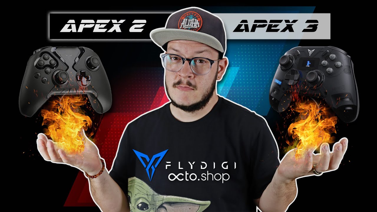 COMPARATIVO FLYDIGI APEX 2 VS APEX 3! QUEM LEVA A MELHOR NESSA BATALHA DE GIGANTES?