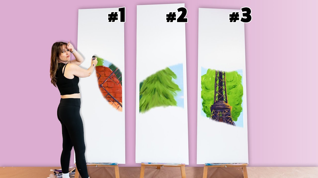 3 XXL SCHILDERIJEN MAKEN!
