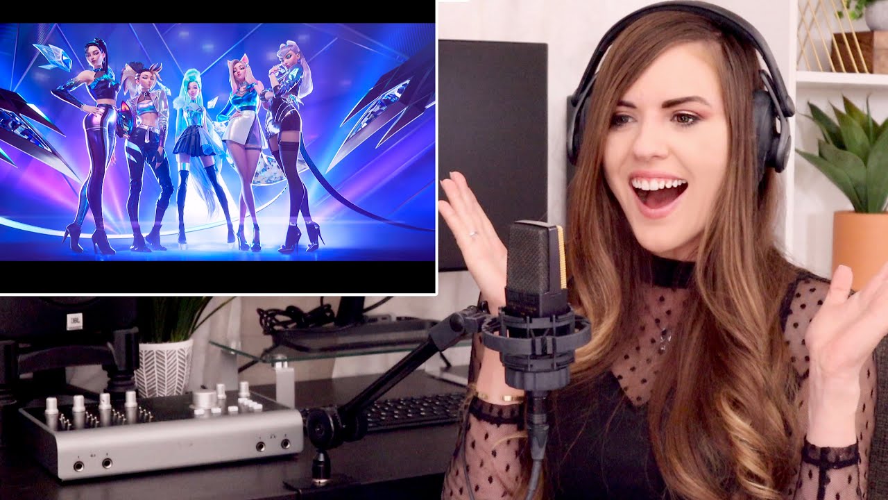 K/DA - MORE Ft. Madison Beer, (G)I-DLE M/V |(League Of Legends) - SINGER REACTION