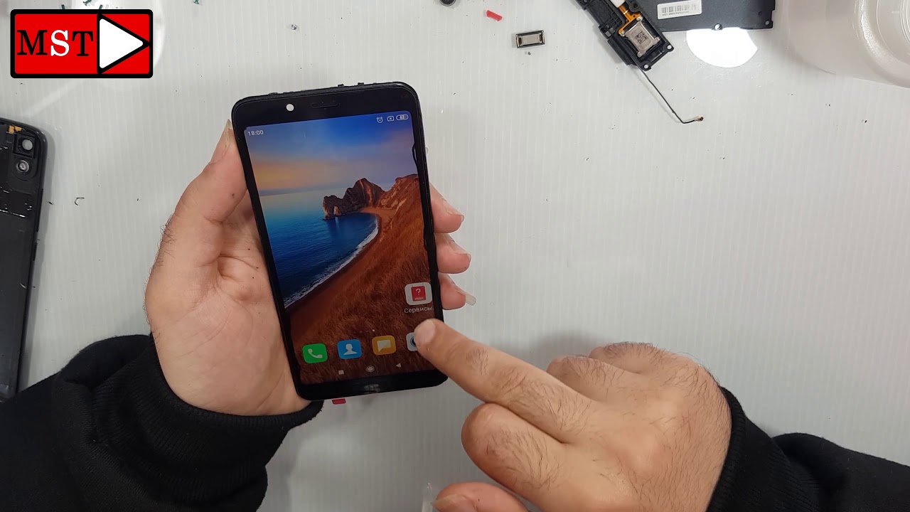 Замена ЖК-дисплея Xiaomi Redmi 7A