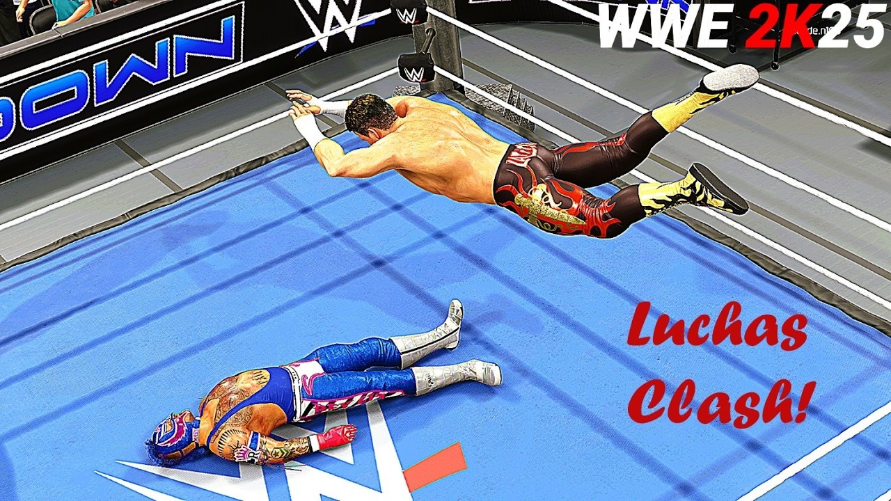 Lucha Legends Collide! Eddie Guerrero vs Rey Mysterio – Round 6| WWE 2K25 Gameplay
