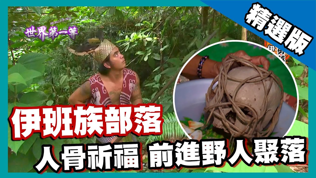 【砂勞越】伊班族長屋聚落 神秘野人傳說（雨林逆流深入部落/原始 BBQ /劇毒吹箭狩獵/祈福人頭）｜《世界第一等》504集精華版