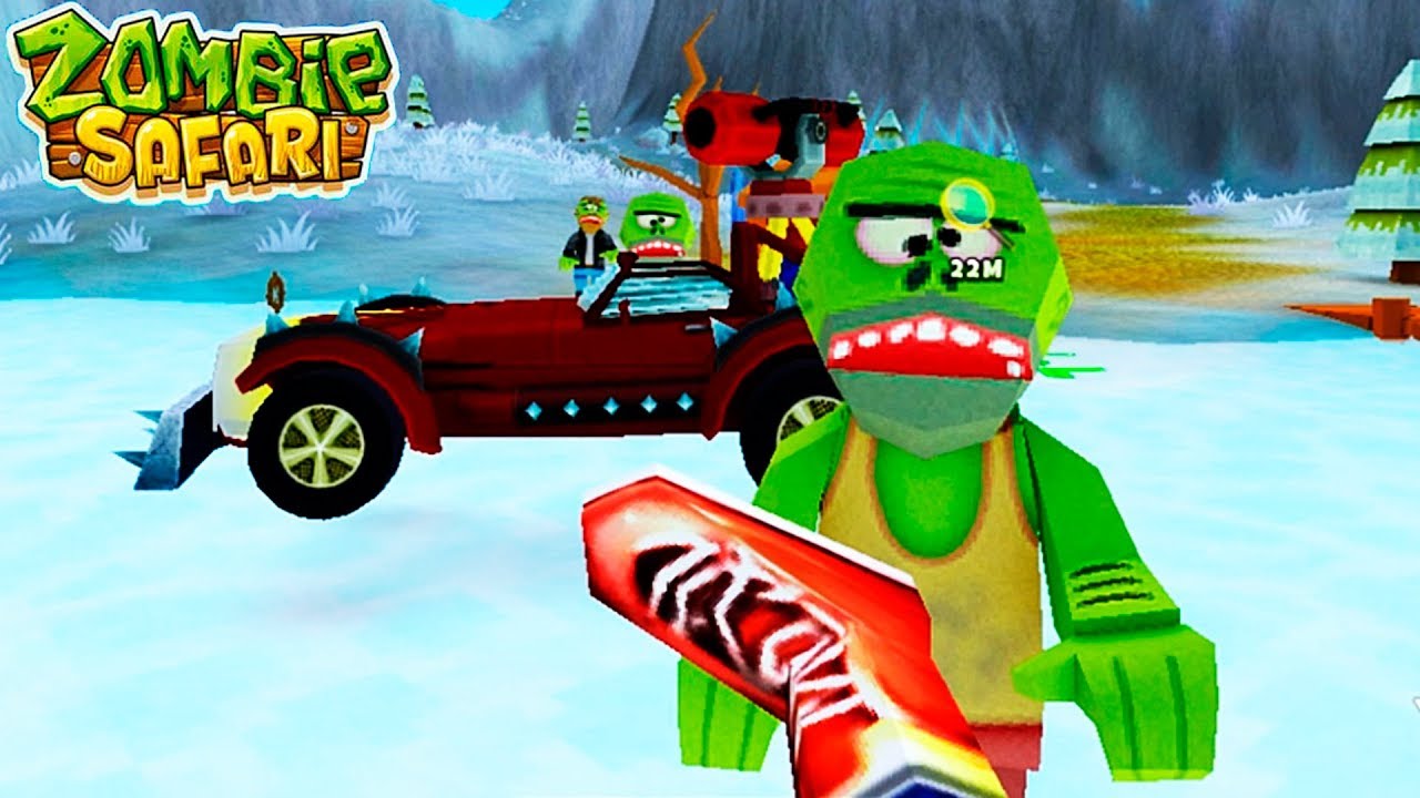 МАШИНЫ и ЗОМБИ zombie safari #22 прохождение Игры games car