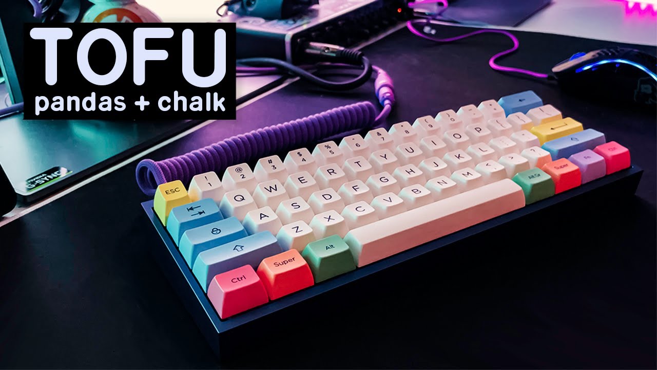 Tofu 60% + Holy Panda Build & Sound Check