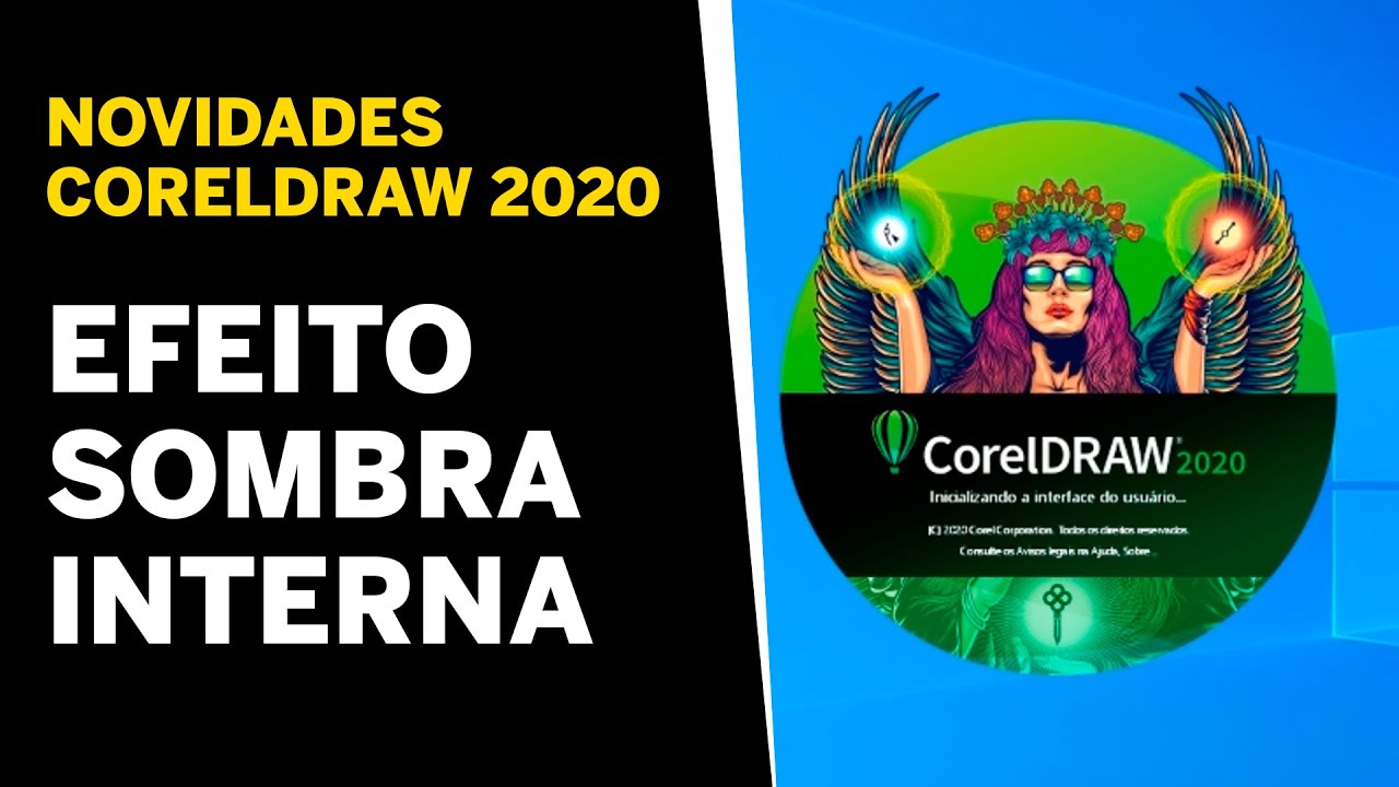 NOVO! FERRAMENTA SOMBRA INTERNA | CORELDRAW 2020