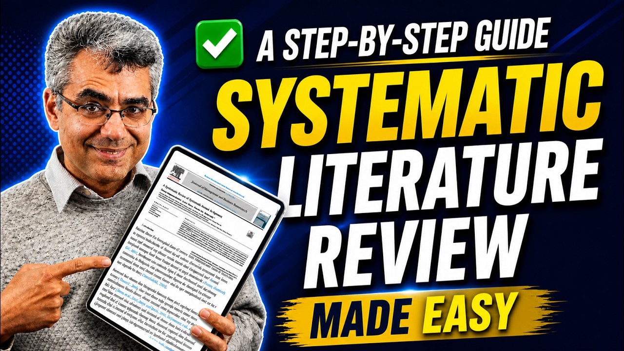 💪 Systematic Literature Review Made EASY: A Step-by-Step Guide