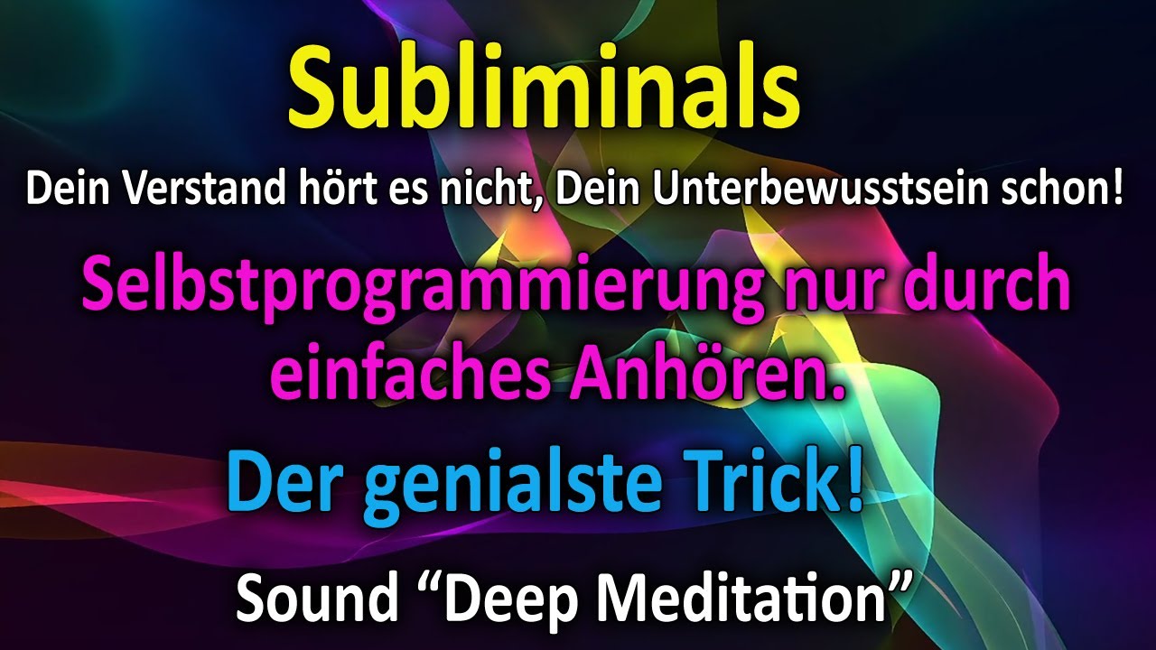 6 Selbstwert, Selbstvertrauen und soziale Leichtigkeit - Deep Meditation