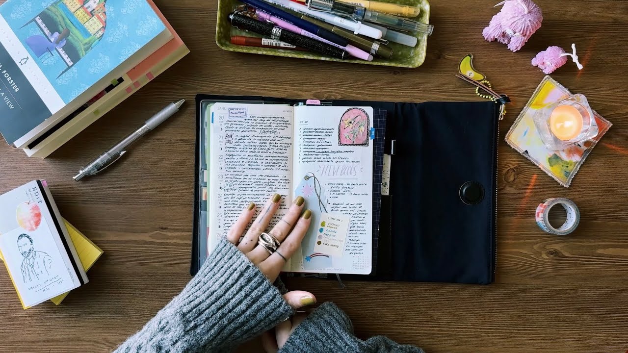 Analog Archives (ep.2):  new books and settling in my journals