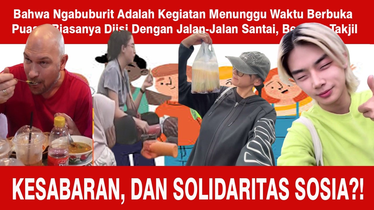 Bule Ikut ngabuburis ala Warlok Indonesia!?