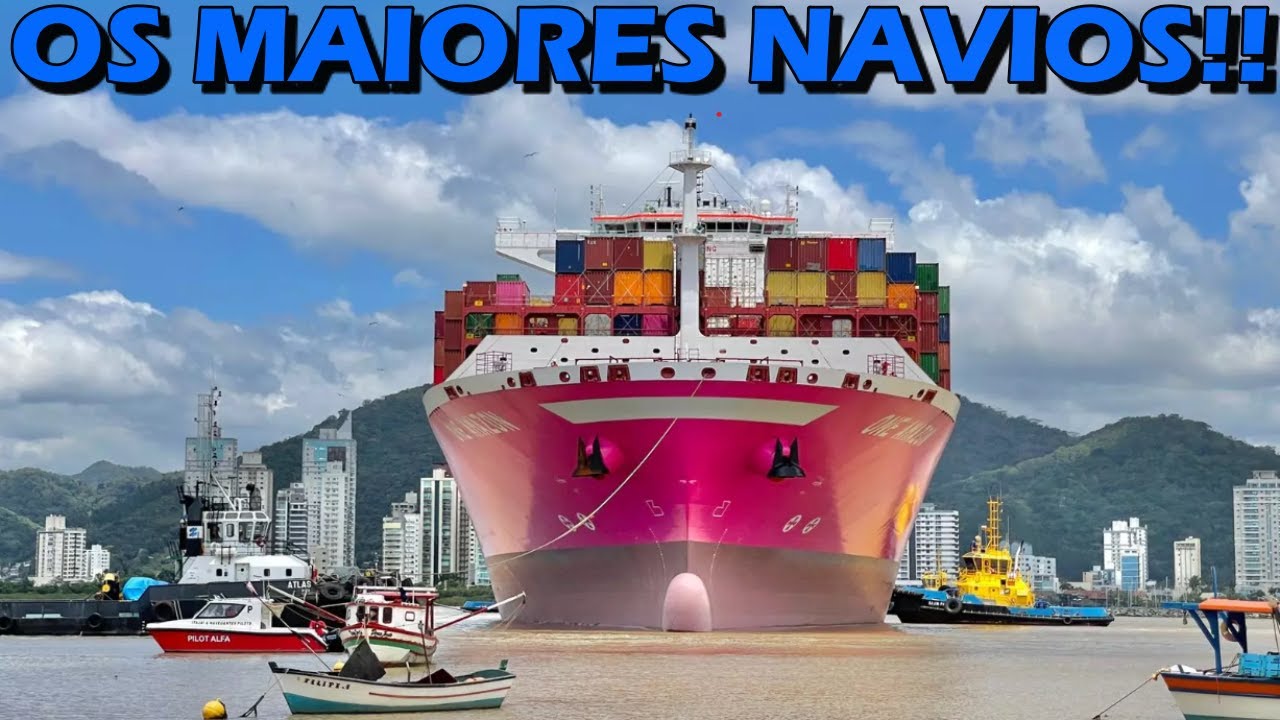 Os Maiores Navios Do Mundo! De Cruzeiros a superpetroleiros!