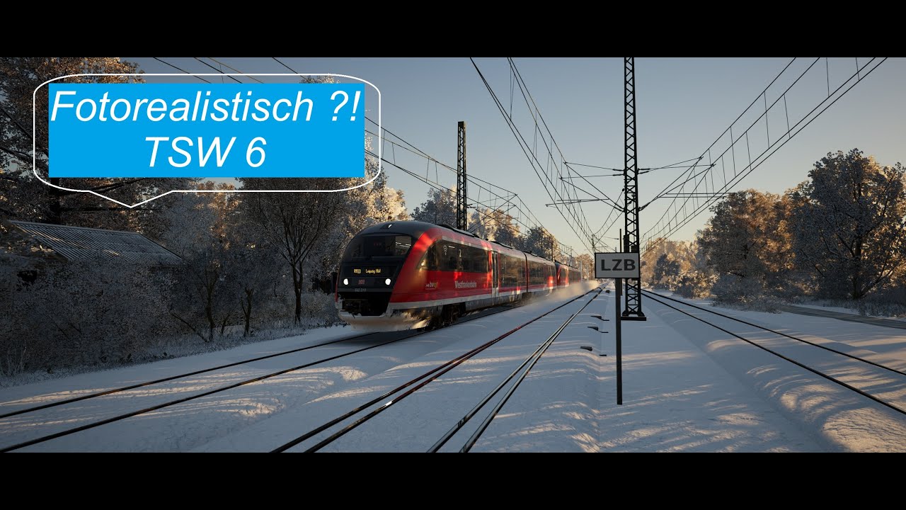 DB-BR-642 in Train Sim World 6 - Grafikpower fast schon Fotorealismus ?!