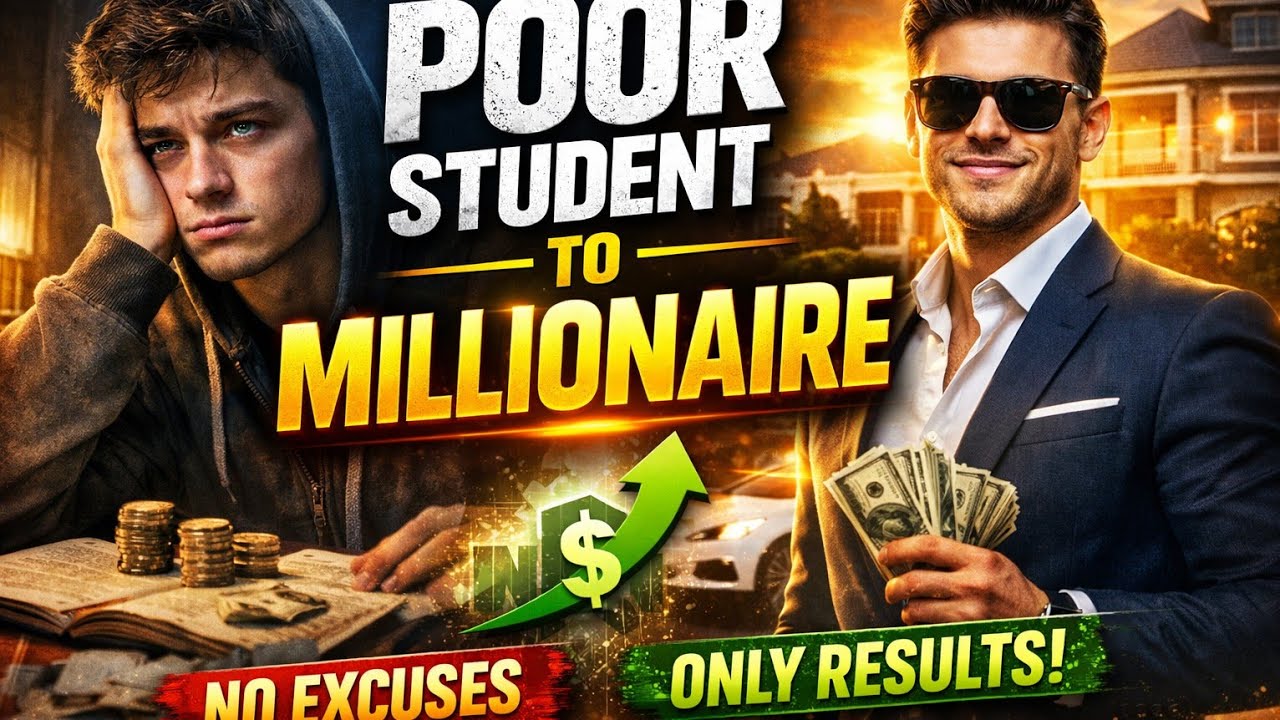 Poor Student to Millionaire – The Mindset That Changes Everything
