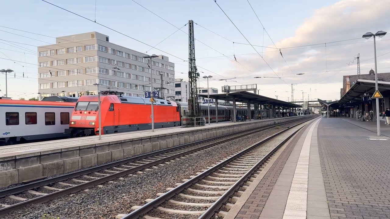 IC 2375 mit Verkehrshalt in Gießen - Herbst 2025 - die letzten Wochen