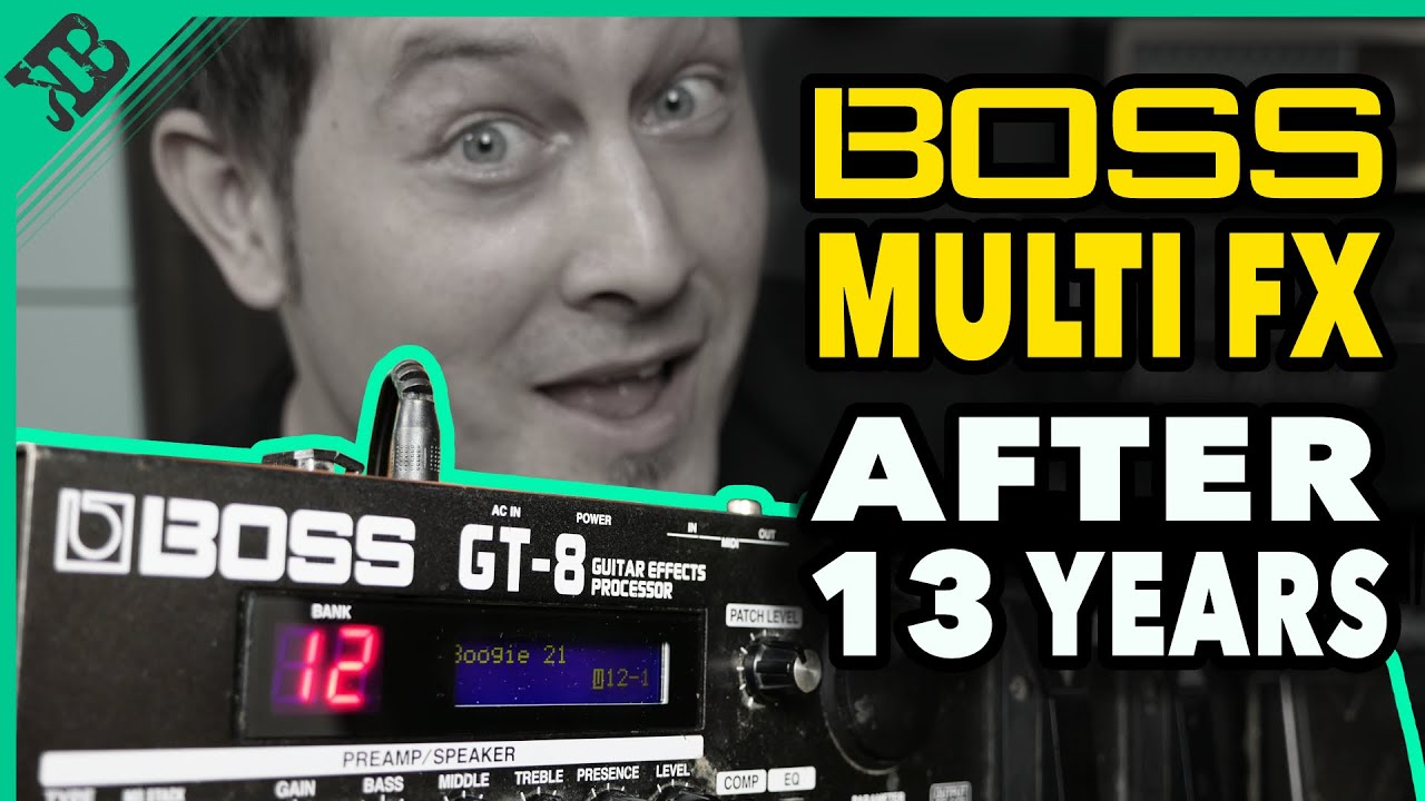 Будет ли мой старый BOSS Multi-FX звучать хорошо спустя 13 ЛЕТ? | BOSS GT-8 | Gear Corner