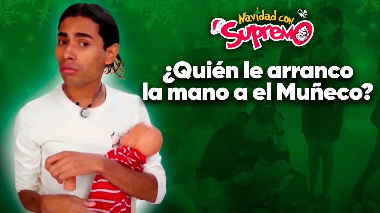 🎅🏻NAVIDAD con SUPREMO: Le arrancan LA MANO al muñeco de LA DOÑA