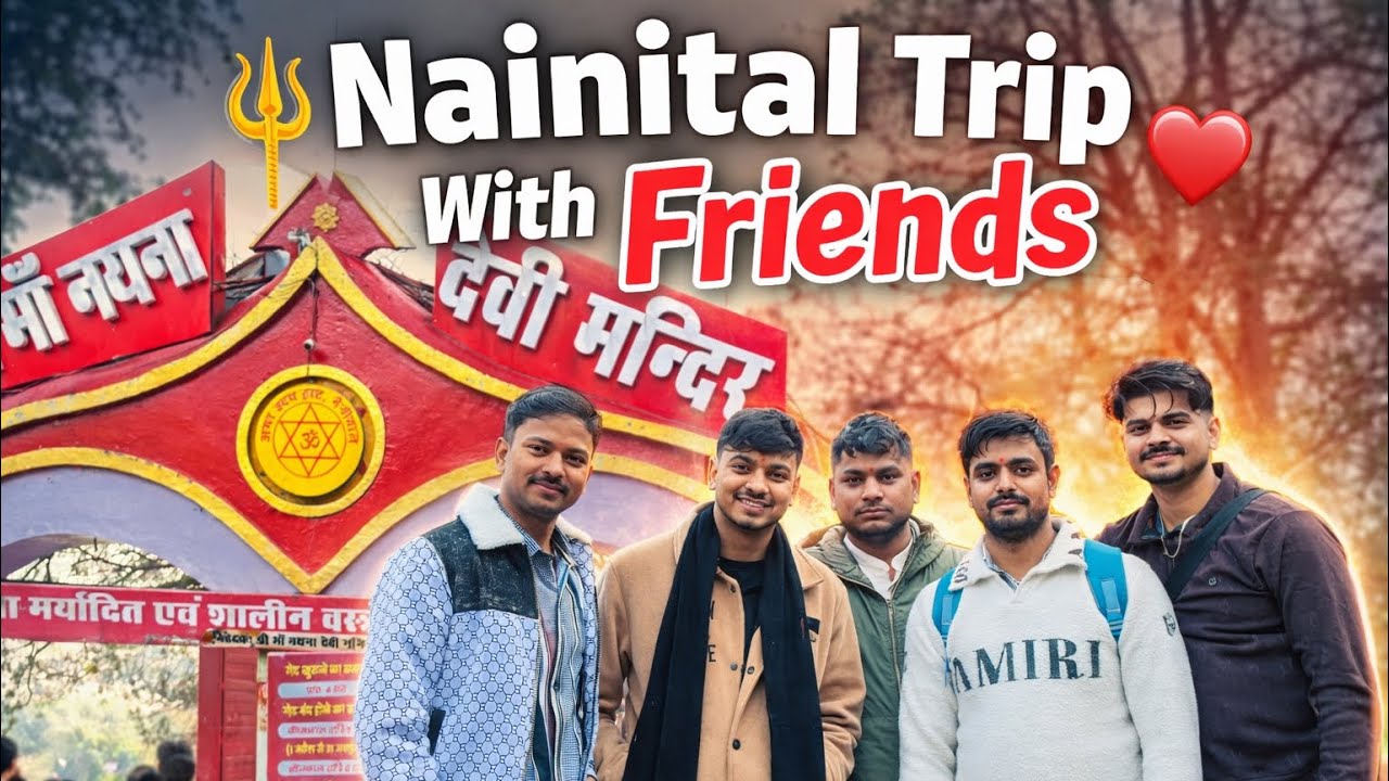 Nainital Trip Vlog ❄️| Pahadon Ka Swarg 🏔️| Jheel, Pahad Aur Masti
