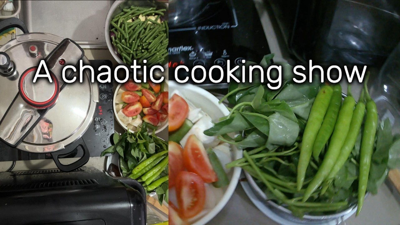 Pressure cooked pork sinigang na buto buto sa gabi
