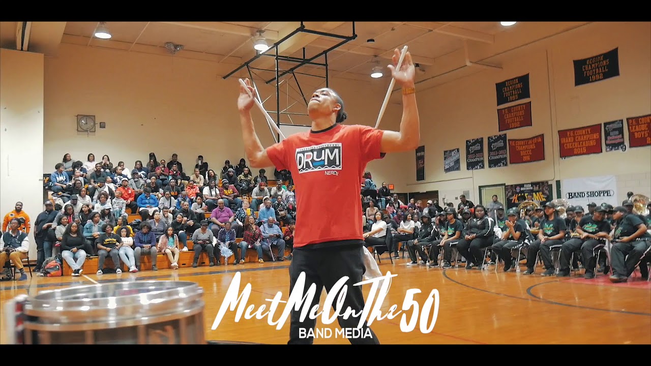 Percussionist MARCUS JOYNER (from the Movie Drumline: A New Beat) || DMV Halftime is Gametime BOTB