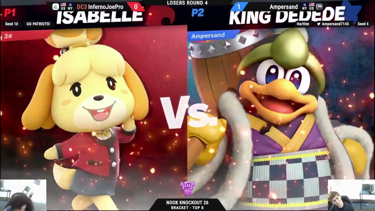 Nook Knockout 26 LR4 DC3 InfernoJoePro vs Ampersand