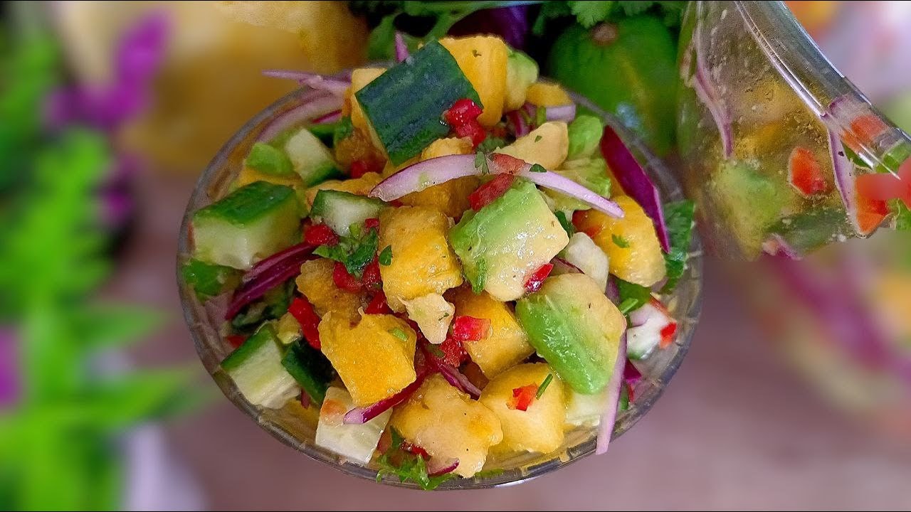 🍍🥗 ¿Más deliciosa y fácil? ¡Imposible! 🥑💥
