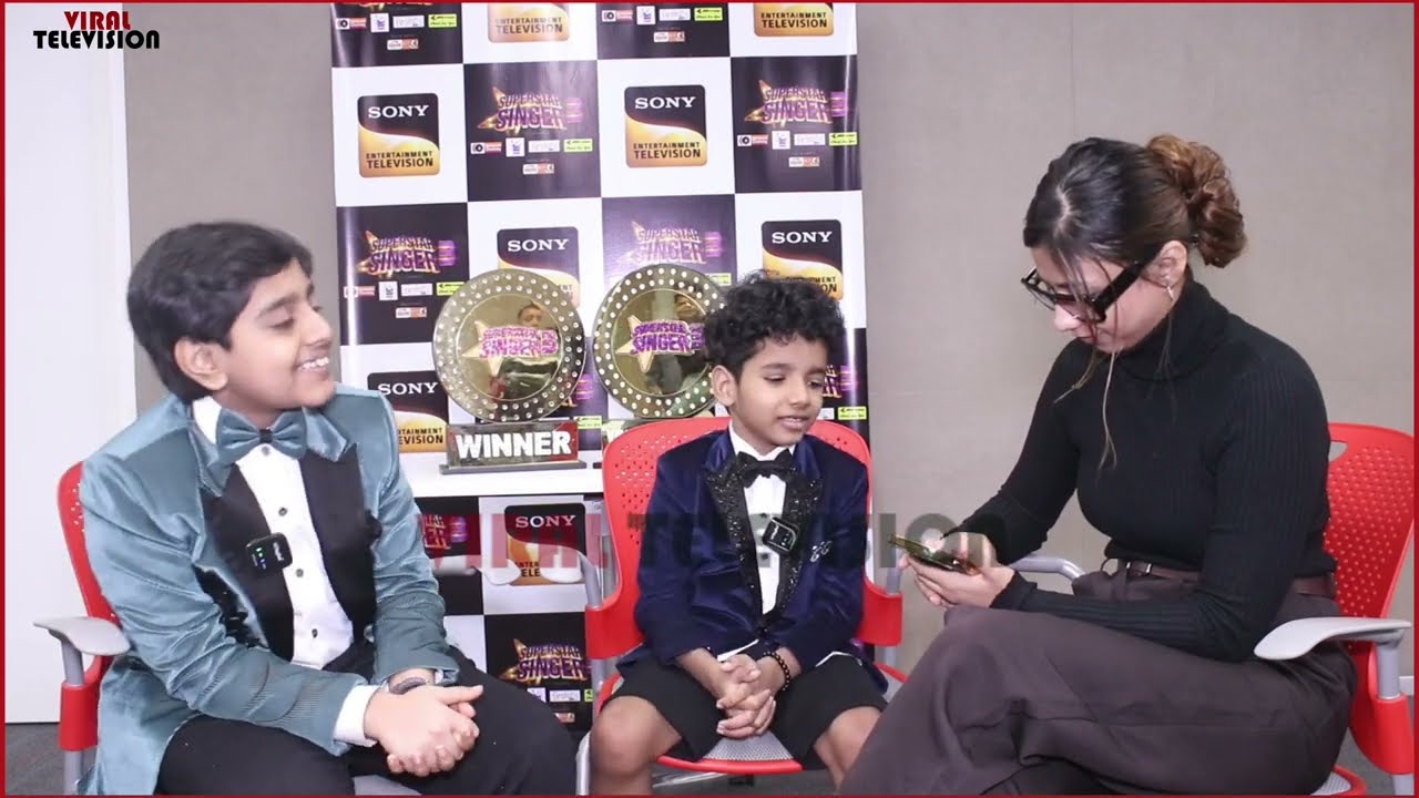 INTERVIEW | Avirbhav & Atharv bakshi Interview Superstar Singer 3 After winning | funniest interview