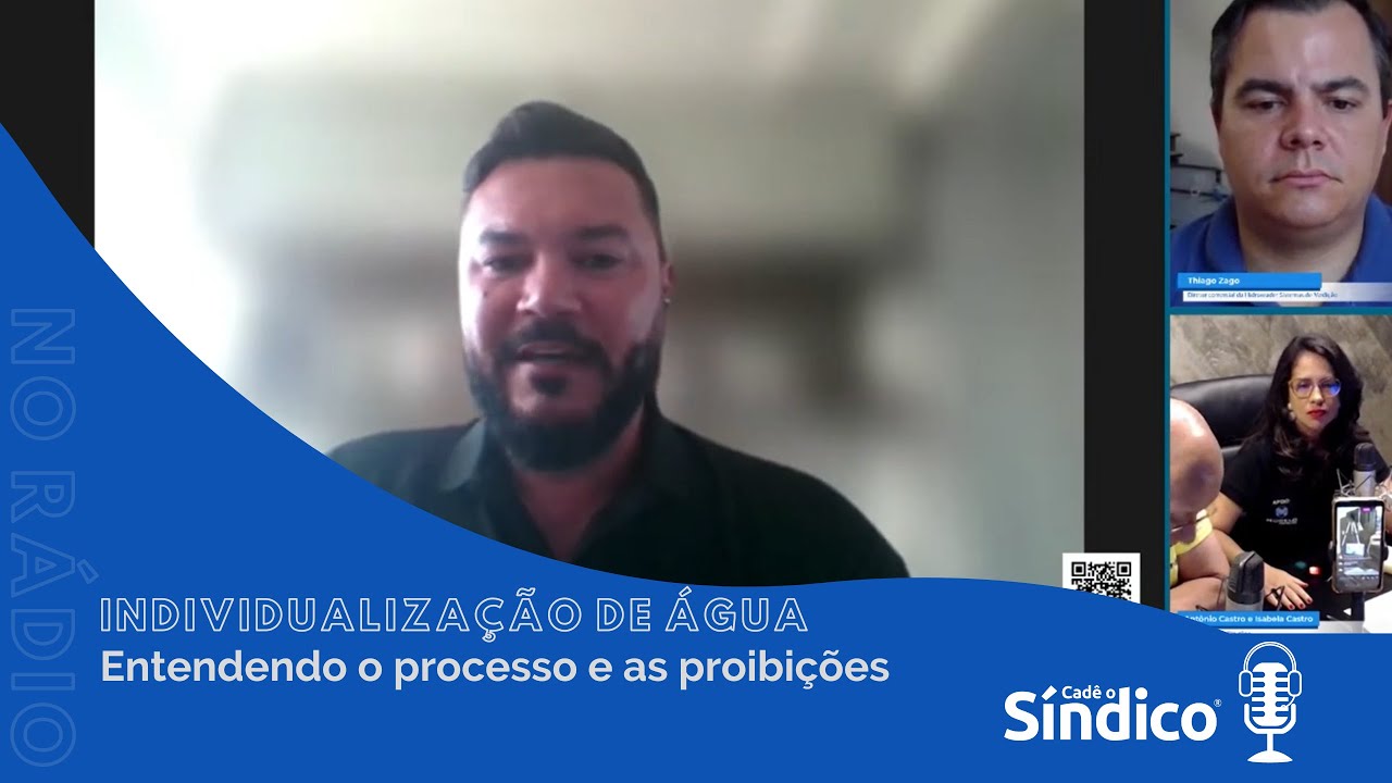 Individualização de água - Entenda o que pode ou não fazer neste momento