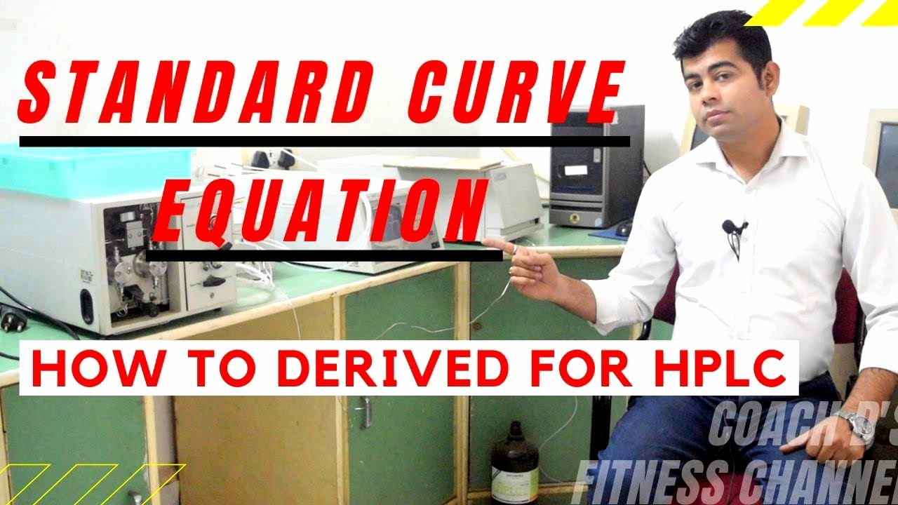 STANDARD CURVE EQUATION I FOR HPLC I HINDI