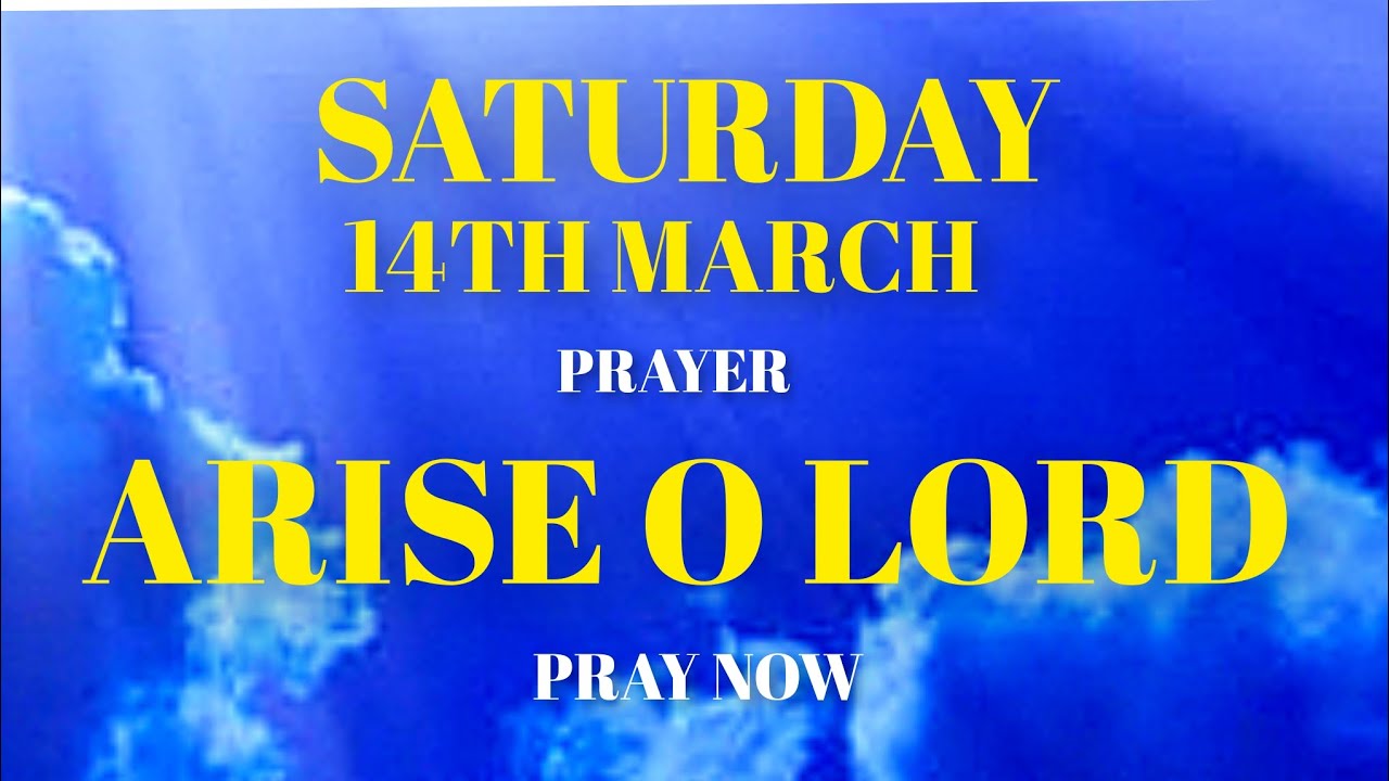 ARISE O LORD Prayer | Let God Arise and Scatter Your Enemies | 