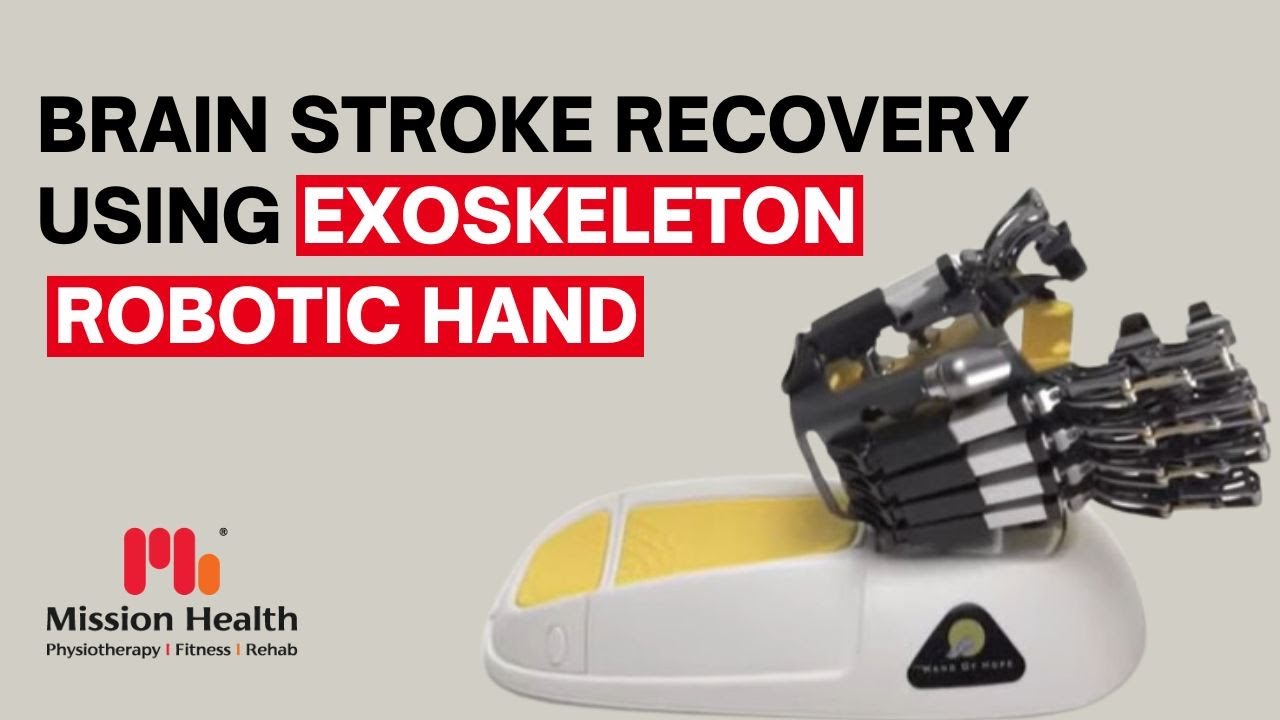 Hand of Hope - EMG Driven Robotic Arm Exoskeleton for Neuro Rehab - Brain Stroke Rehab In India
