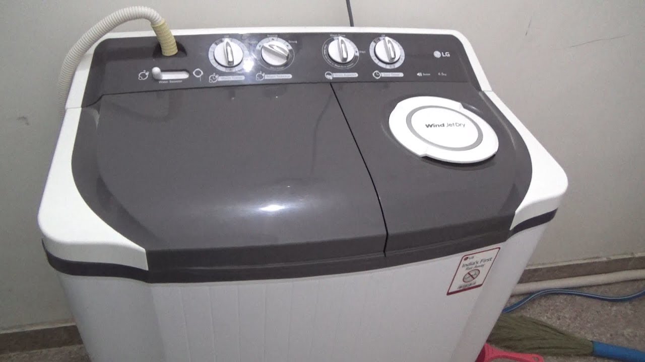 LG Semi Automatic Washing Machine I Best Washing Semi Automatic Machine In India Review in Hindi