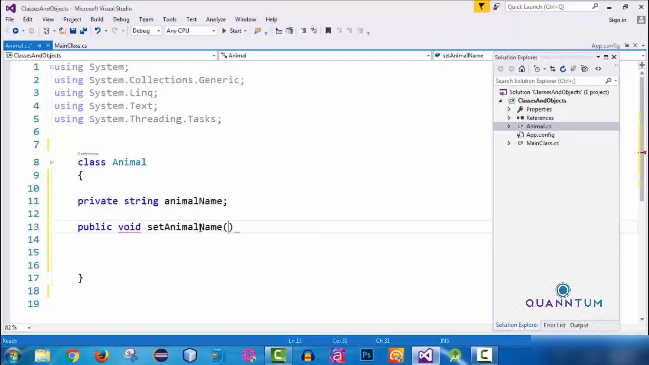 26 Introduction to Objects and Classes in C   Part 3
