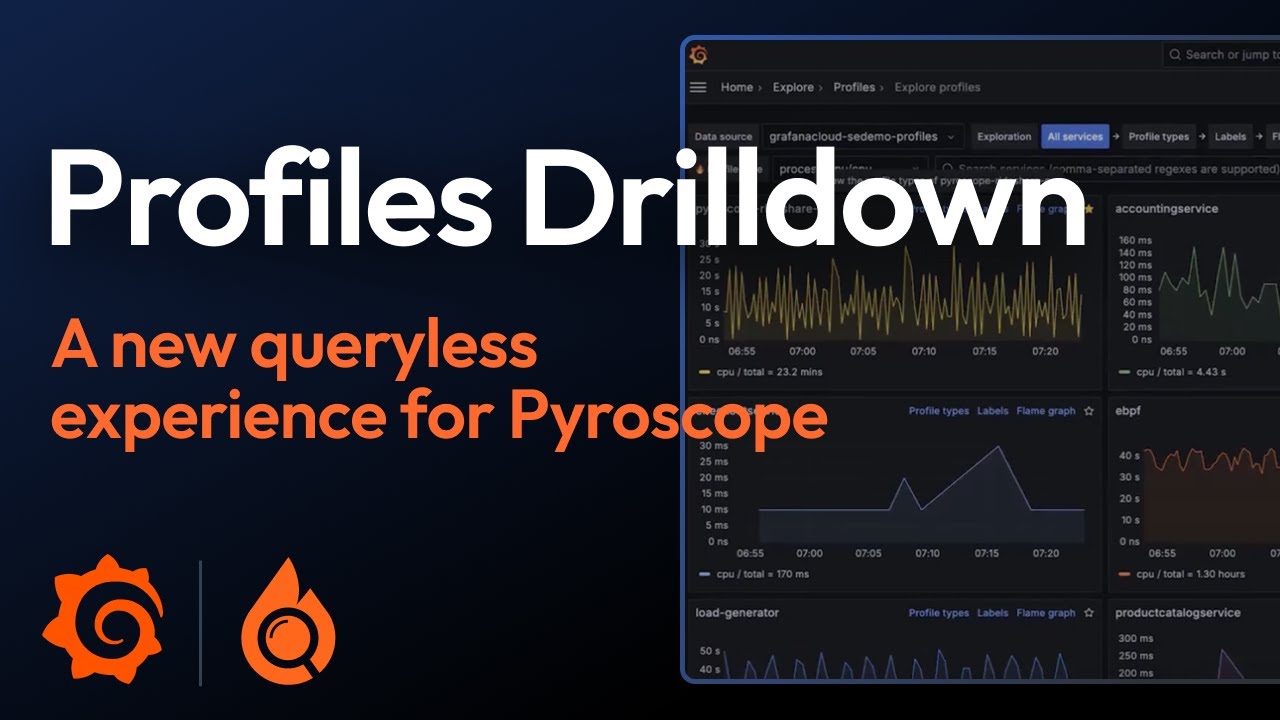 Demo: Profiles Drilldown (Previously Explore Profiles) &mdash; A Queryless Experience for Profiling Data