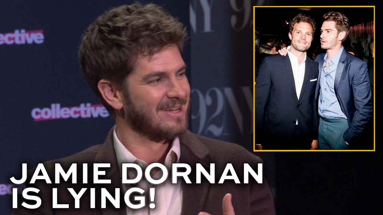 Andrew Garfield says he saved Jamie Dornan
