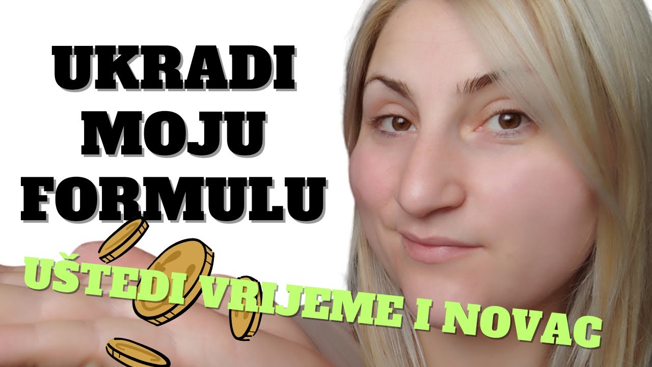 🤯Planiranje JELOVNIKA i Kupovine Hrane🛒 KAKO da uštediš vrijeme i novac🪙