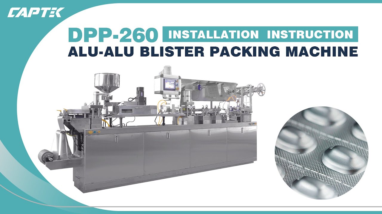 Installation Guide | ALU ALU | Blister Packing Machine DPP-260 | Mold Exchange Instruction