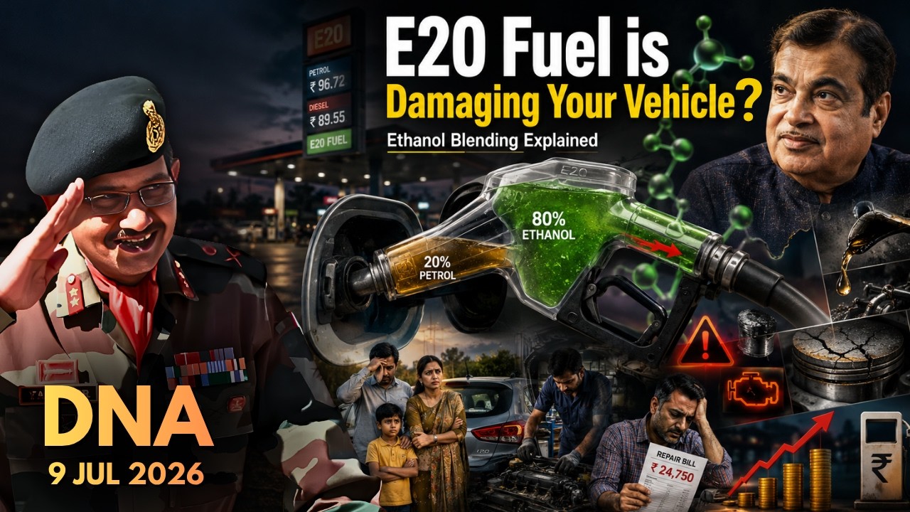 Ethanol Blending | The Controversy over E20 Explained | 09 JUL 2026 | UPSC | NDA |CDS