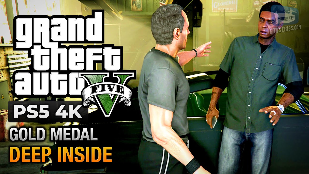 GTA 5 PS5 - Mission #46 - Deep Inside [Gold Medal Guide - 4K 60fps]
