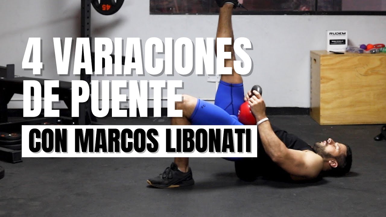 4 Variaciones de puente | Ejercicios para glúteos que marcan la diferencia