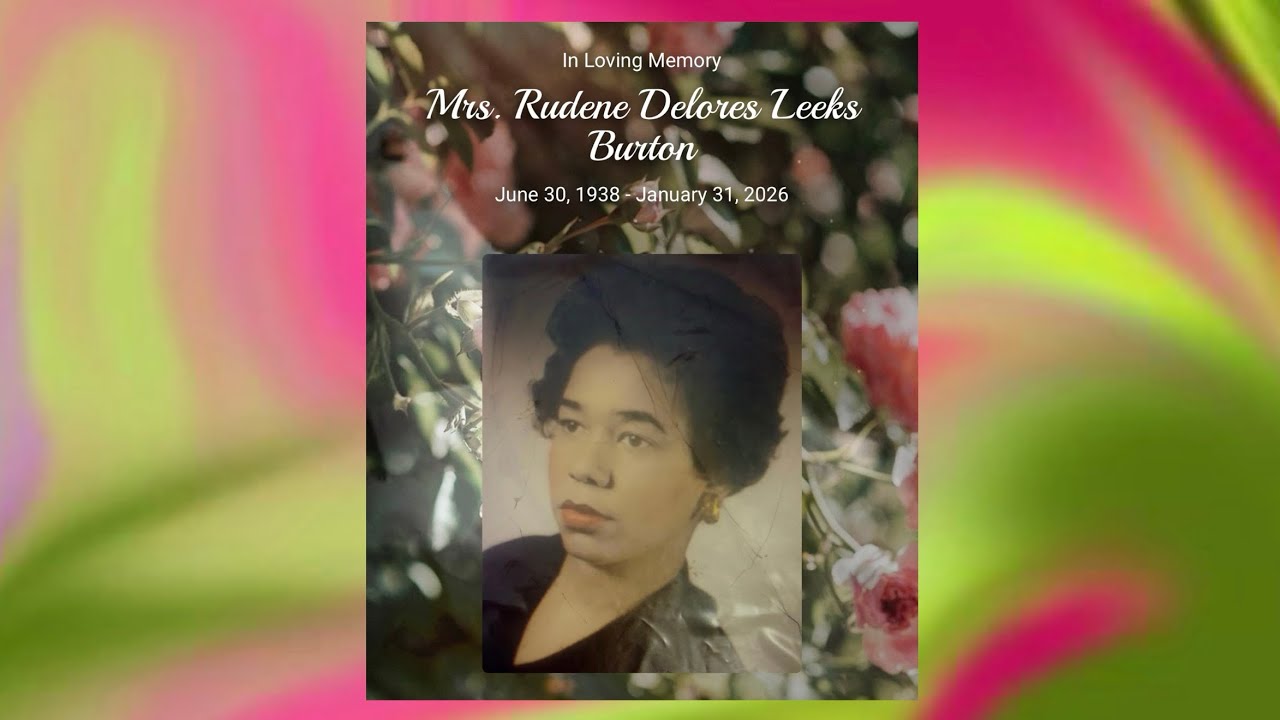 One Final Farewell Ride honoring Mrs. Rudene Delores Leeks Burton