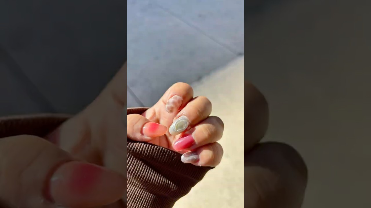 trusting the process ✨ #nails #nailsoftheweek #gelnaildesigns #tutorial #vlog