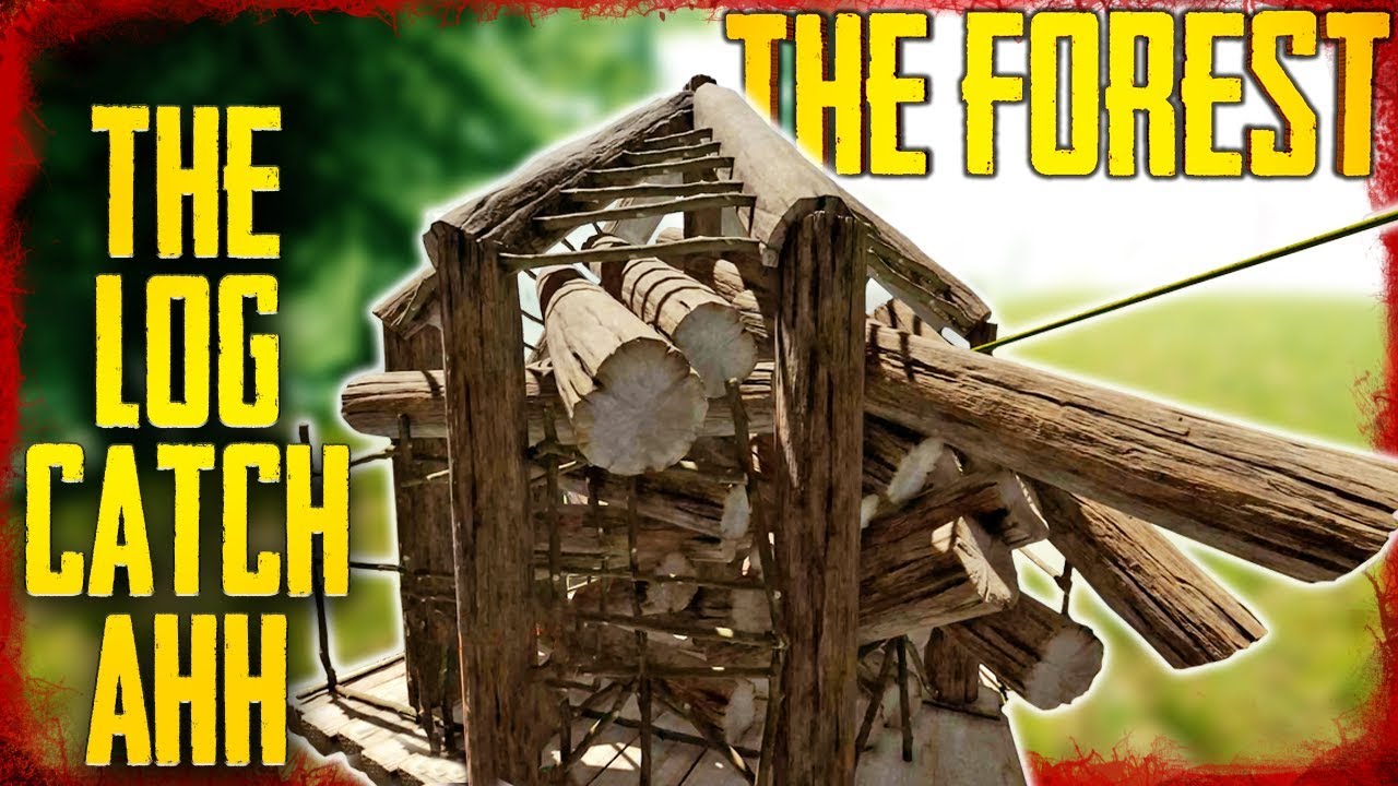 BUILDING THE LOG CATCHER - S5 EP12 | The Forest
