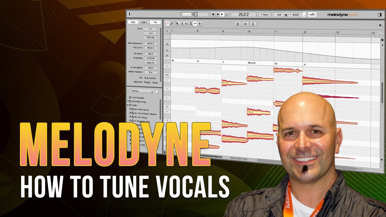 How to tune vocals in Melodyne | Carlo Libertini