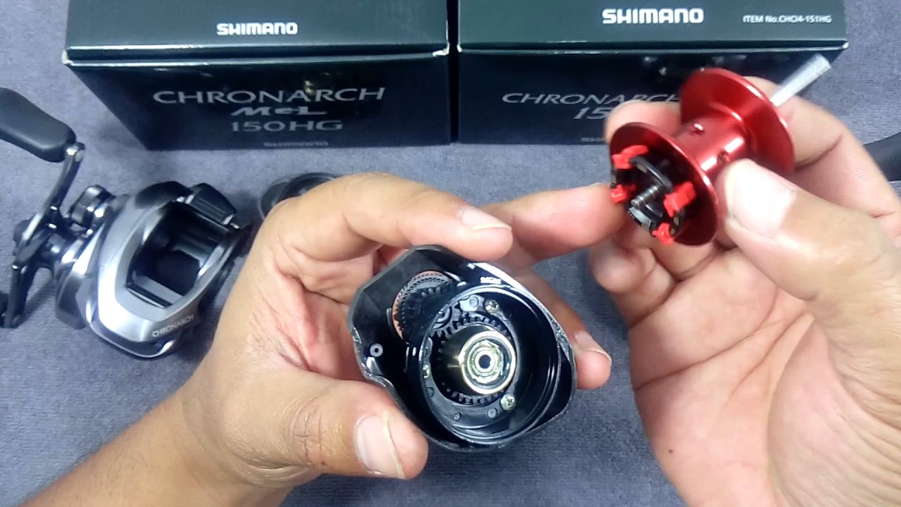เปรียบเทียบ 2017 Shimano Chronarch MGL กับ 2014 Shimano Chronarch CI4+ ต่างกันยังไง