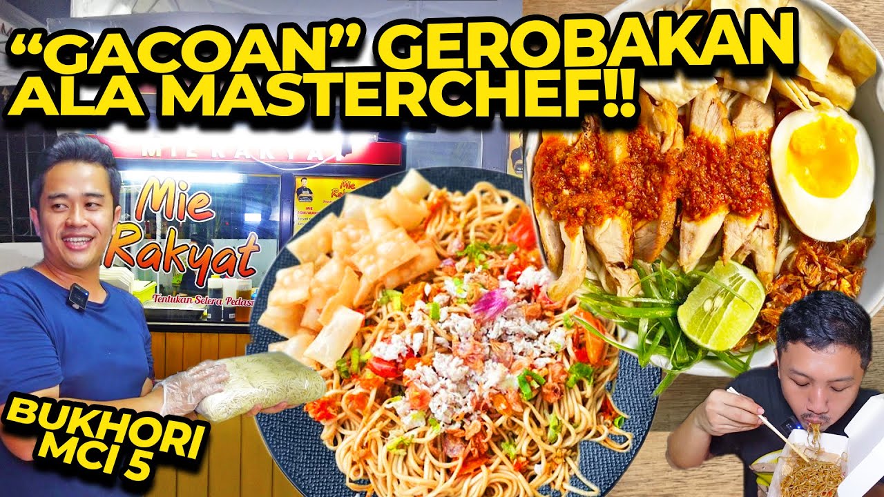 TANPA GENGSI!! MIE PEDES ALA MASTERCHEF DIJUAL GEROBAKAN!!! SEDERHANA TAPI MEWAH!!