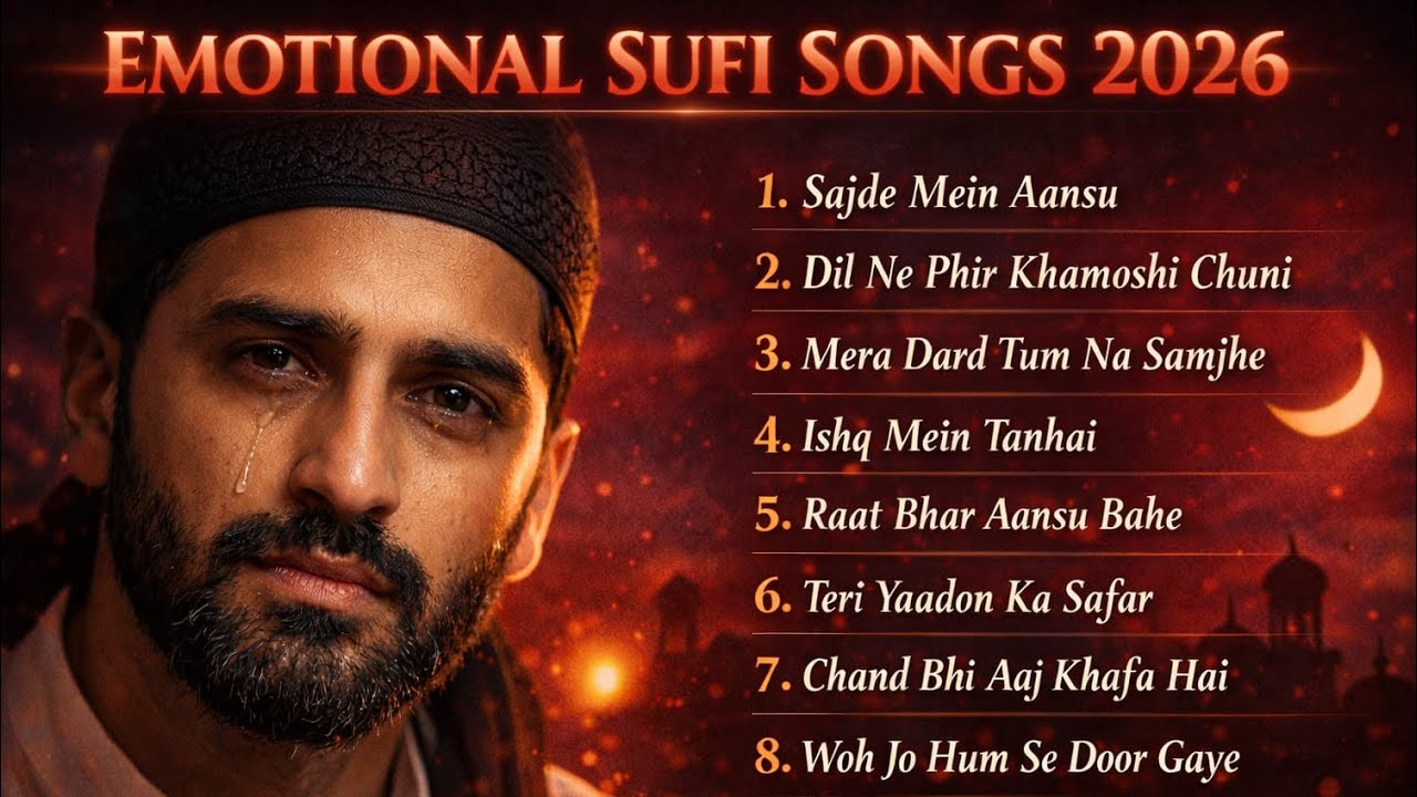 Non Stop Sufi Songs 💛 Heart Touching & Emotional Kalam | Soulful Islamic Sufi Music