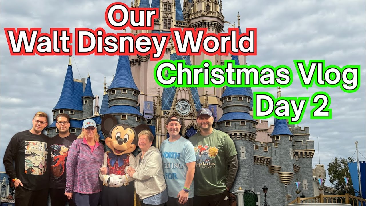 Our Disney Christmas Trip Vlog - Day 2: Magic Kingdom New Year's Eve-Eve